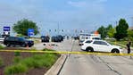 Officer wounded in shootout near NW Indiana hotel