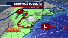 Flood Watch issued for portions of Maryland, Virginia Tuesday as storms threaten DC region